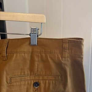 Tailor Vintage Greenwich Slim Fit Brown Cotton Blend Chino Pants Men’s 38x29 NWT